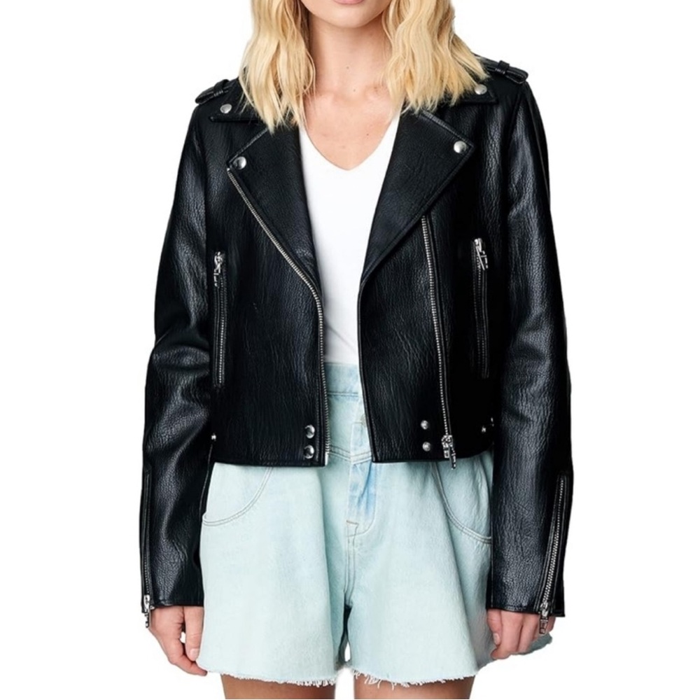 Blank NYC moto jacket sz M